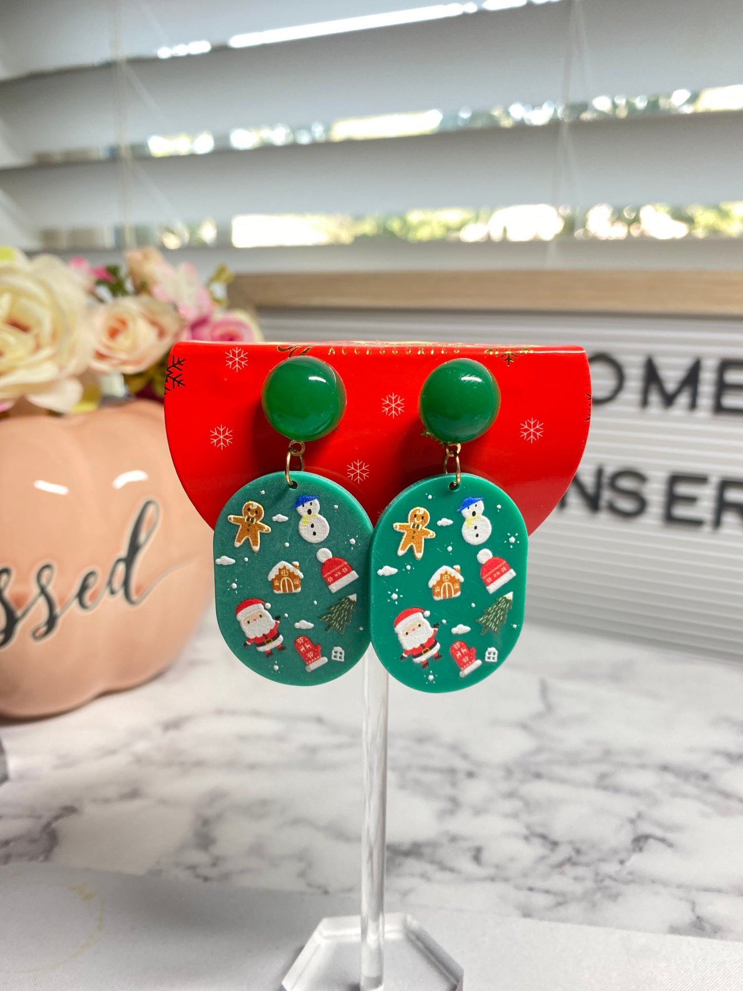 Christmas Earrings, Holiday Earrings, Cute Earrings