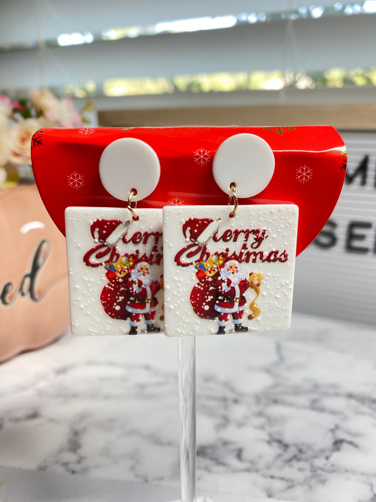 Christmas Earrings, Holiday Earrings, Cute Earrings