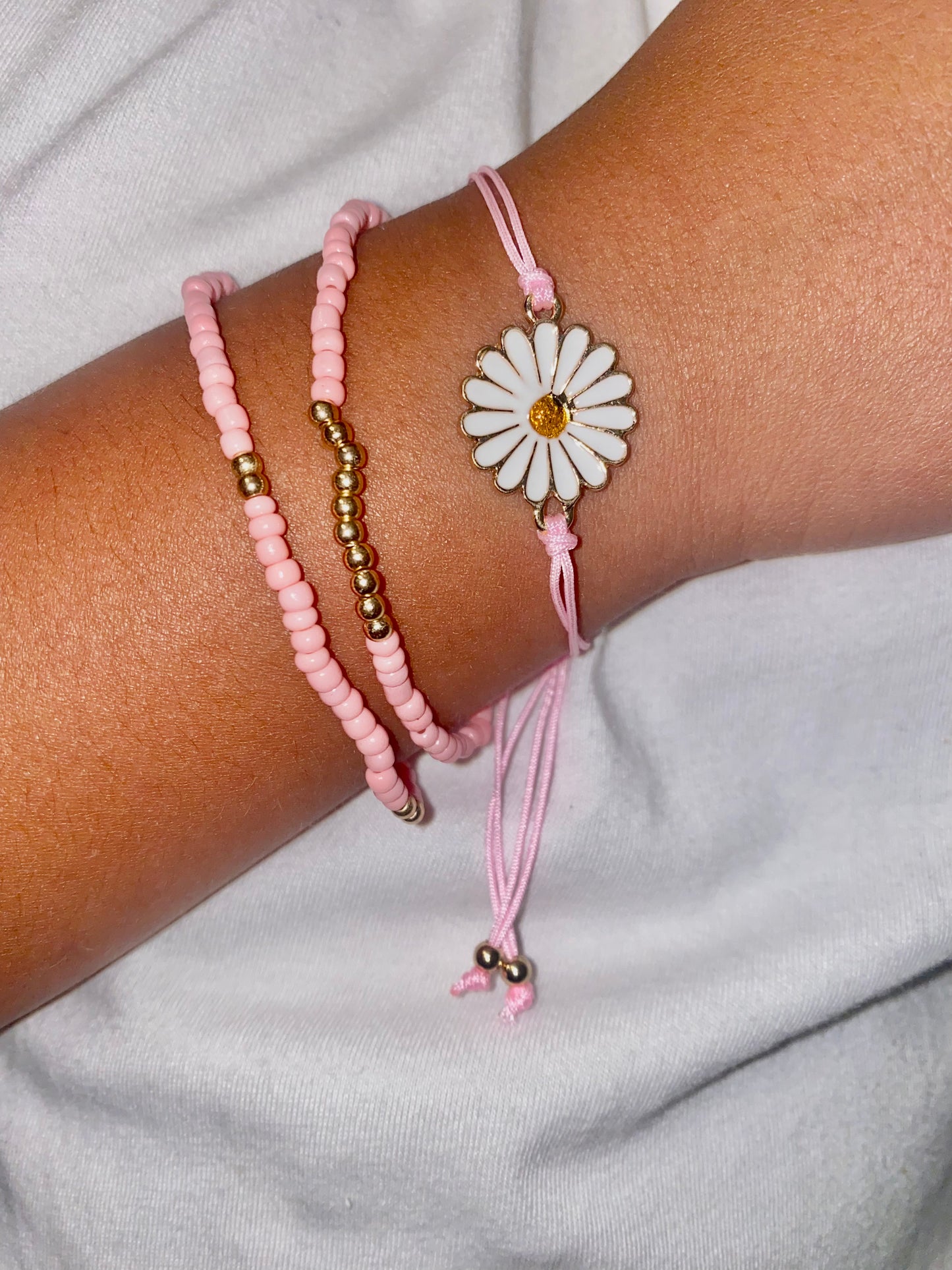 Kids Daisy 3 Pc Bracelet Set