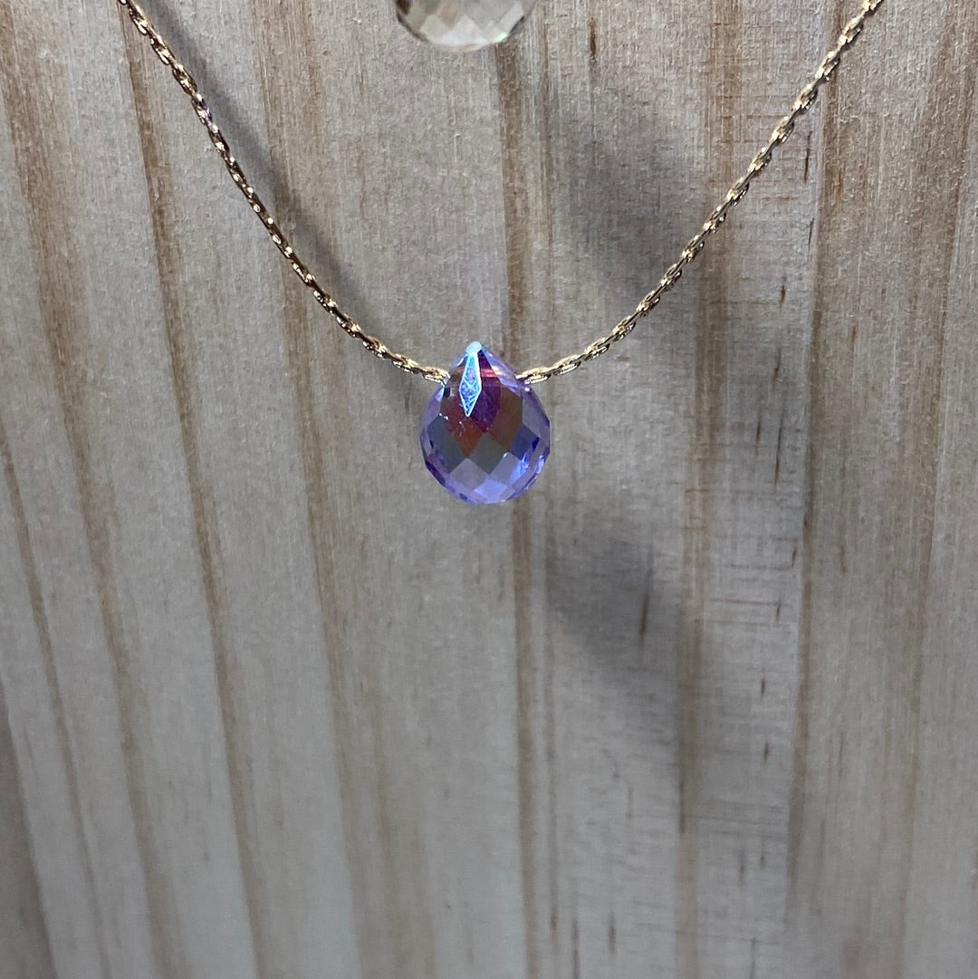 Tear drop necklace