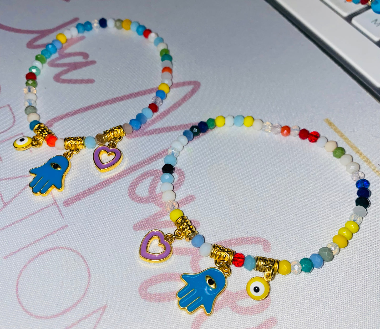 MultiColor  Eye Bracelet