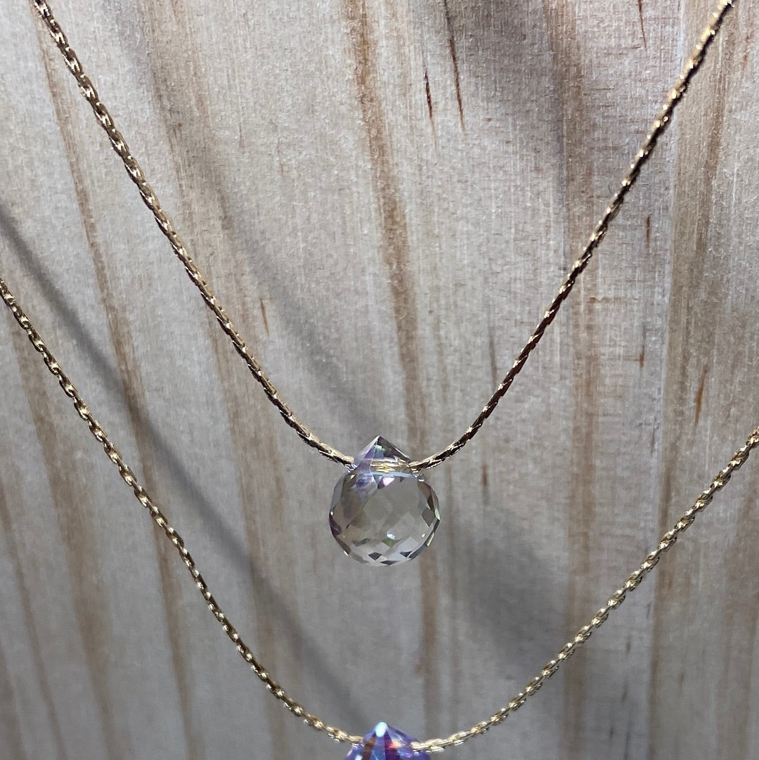 Tear drop necklace