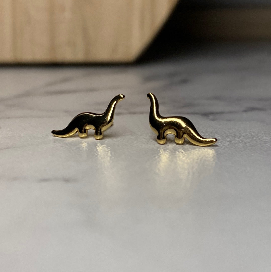 Mini Dinosaur Earrings