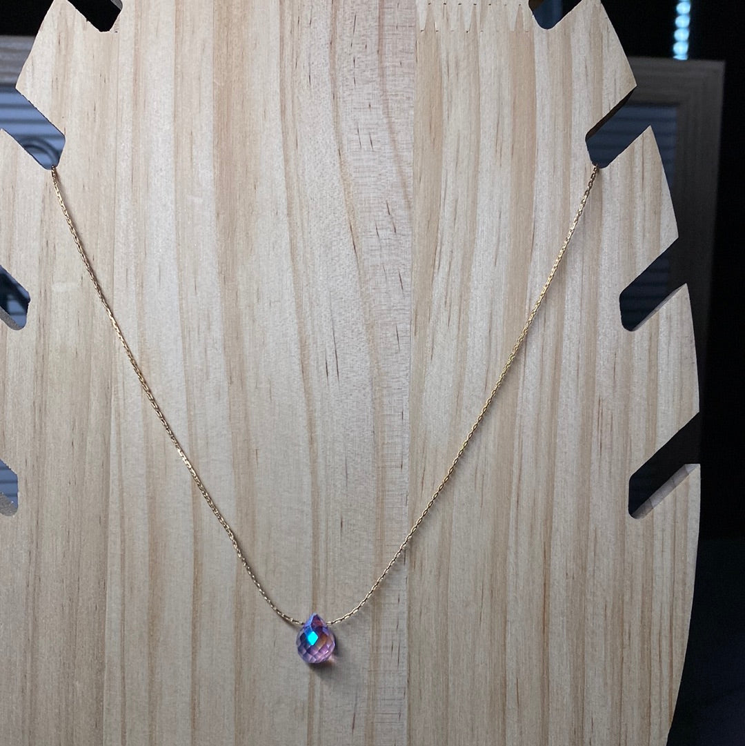 Tear drop necklace